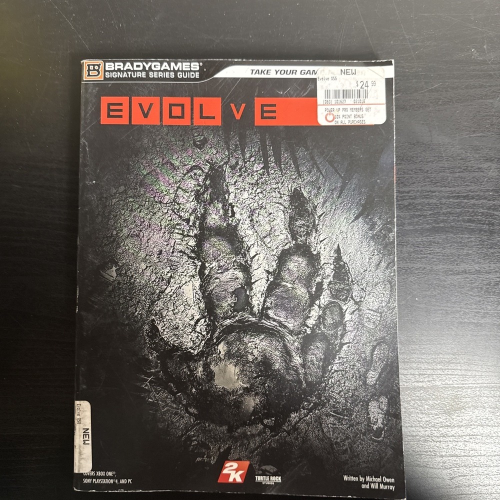 Evolve Official Strategy Guide (Signature Series) by Bradygames Book